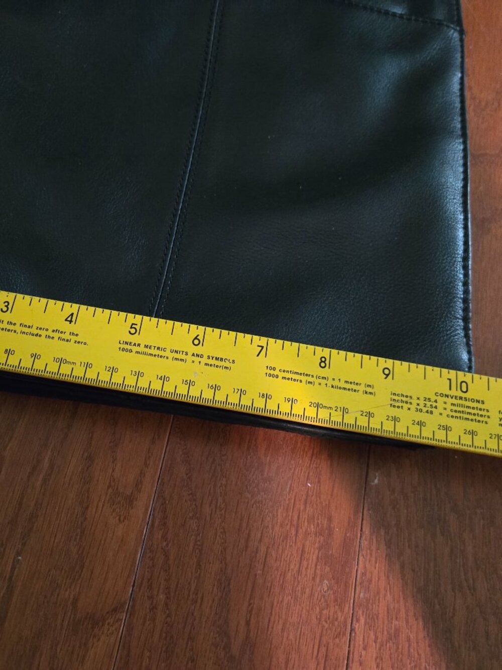 FOSSIL MESSENGER BAG LEATHER BLACK - Picture 7 of 7